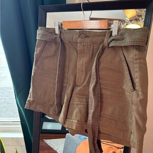 Banana Republic Khaki-Colored Denim Women's Shorts